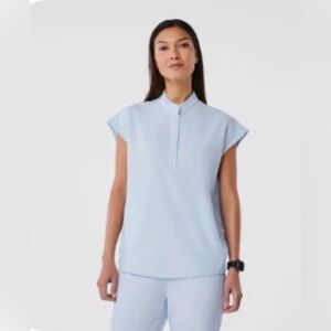 NWT Figs Open Sky Blue Scrub set